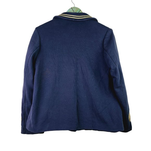 Crown & Ivy Double Breasted Nautical Embroidered Blazer Jacket, M - Picture 2 of 6